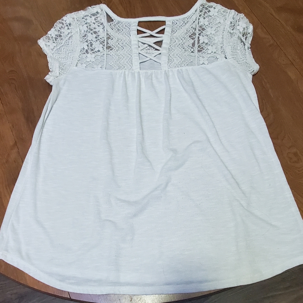 White Lace Top